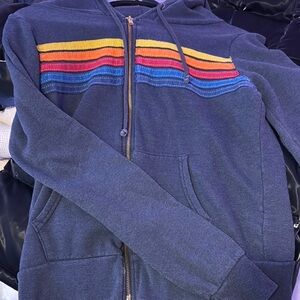 aviator nation zip up